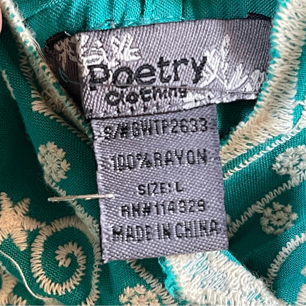Poetry Clothing Summer dress SZ L - Picture 4 of 4